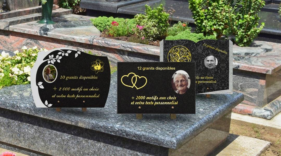 Créer une plaque funéraire personnalisée en granit